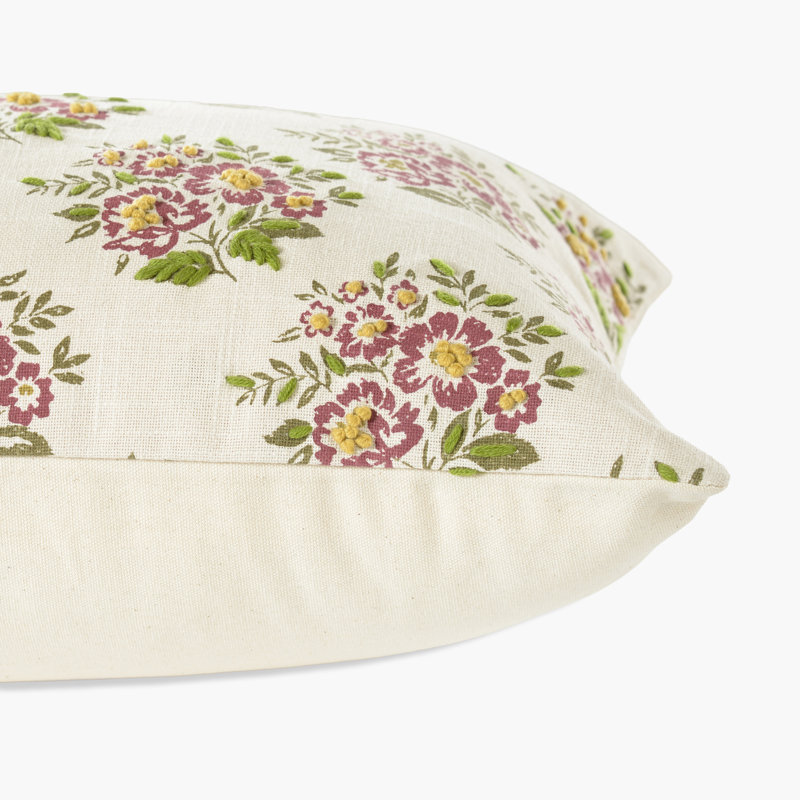 Coussin 100% coton, Duvet synthétique