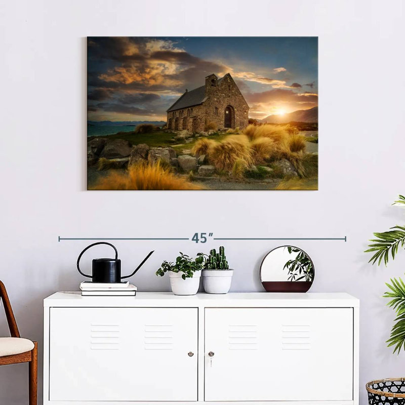 Adella Remote Church, 24" H x 36" W