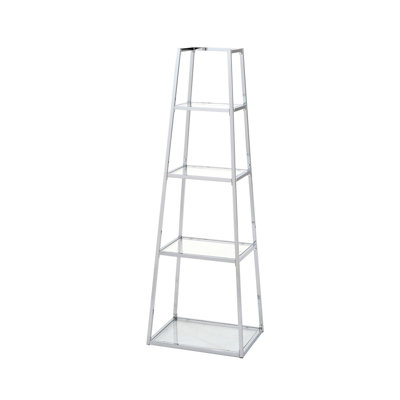46cm W Iron Ladder Bookcase