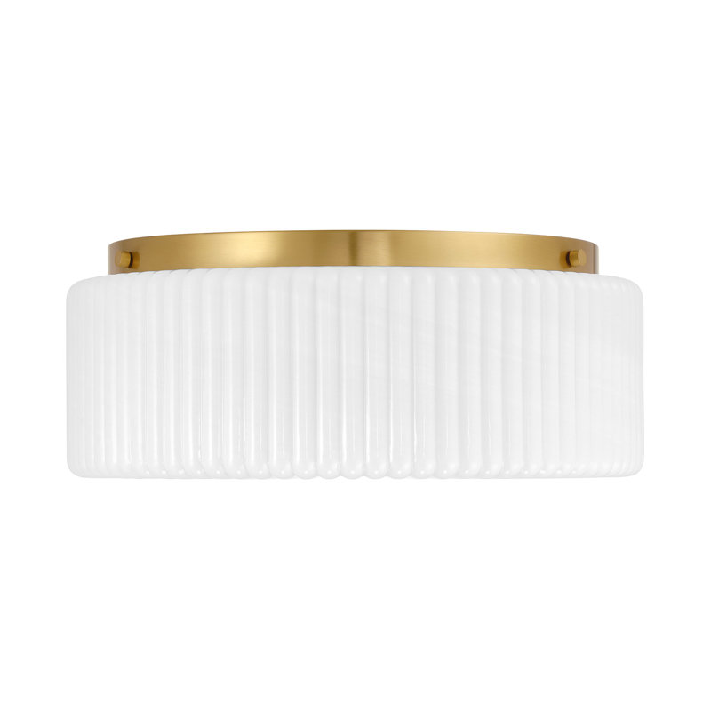 Edgemont 4-Light Ceiling Light in Brass, Brass