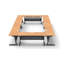 Ensemble de tables de réunion pour 16 personnes