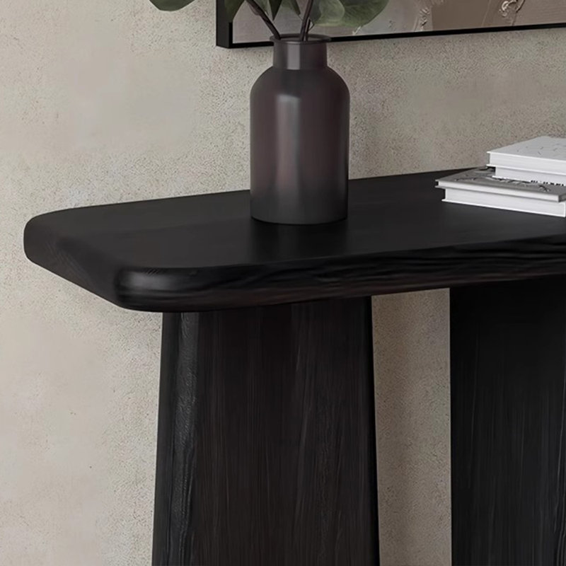 Console simple de style campagne américaine, H 31,5 po x l 63 po x P 15,7 po