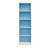 5-Tier Reversible Color Open Shelf Bookcase, White/Pink-256550505