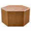 Table basse cannelée