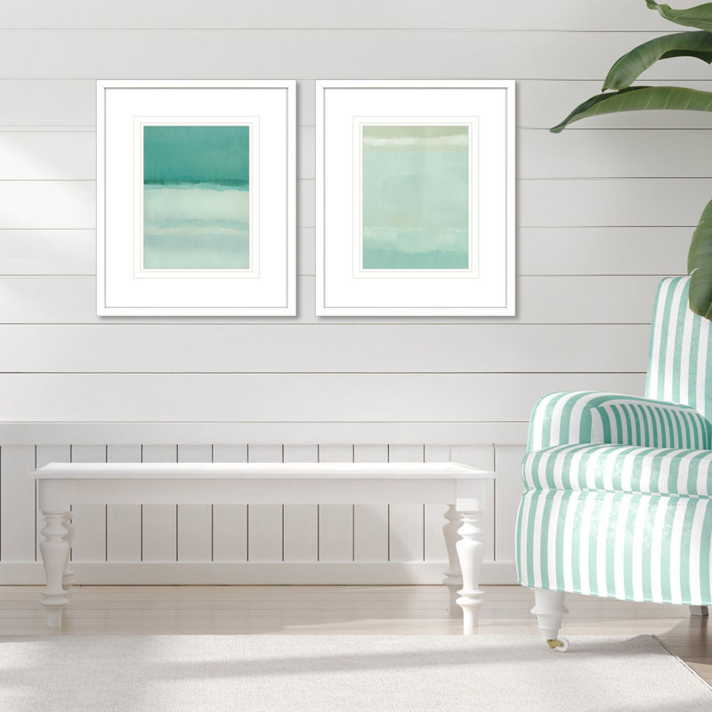 Verdigris Vista I Framed Art