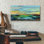Ivy Bronx «Delmar Sunset I» par Silvia Vassileva, art mural en verre acrylique, 48 po x 24 po