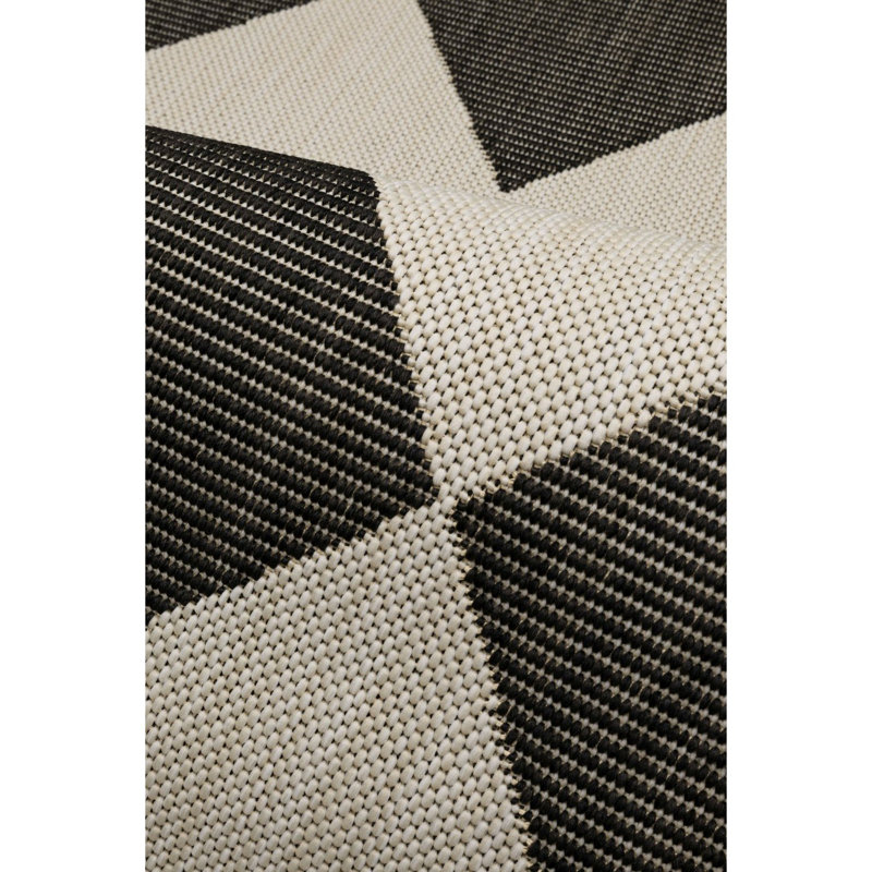 Geometric Hand Tufted Area Rug, Rectangle 120 x 170 cm