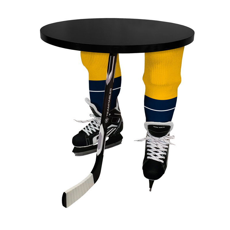 Table de bout à 3 pieds, Noir, Noir, Predators de Nashville