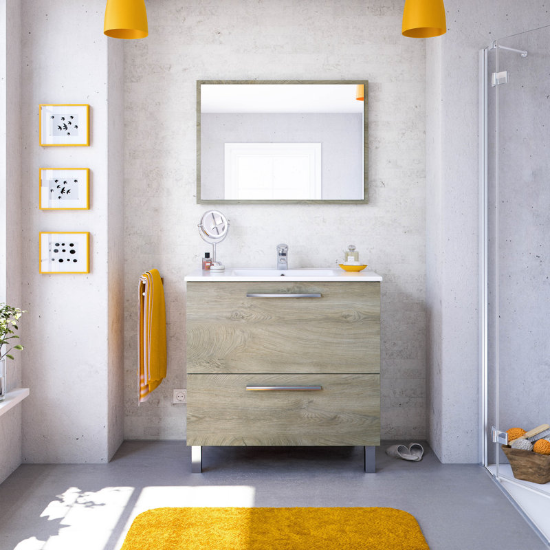 Divyne 80cm Bathroom Vanity Base Only
