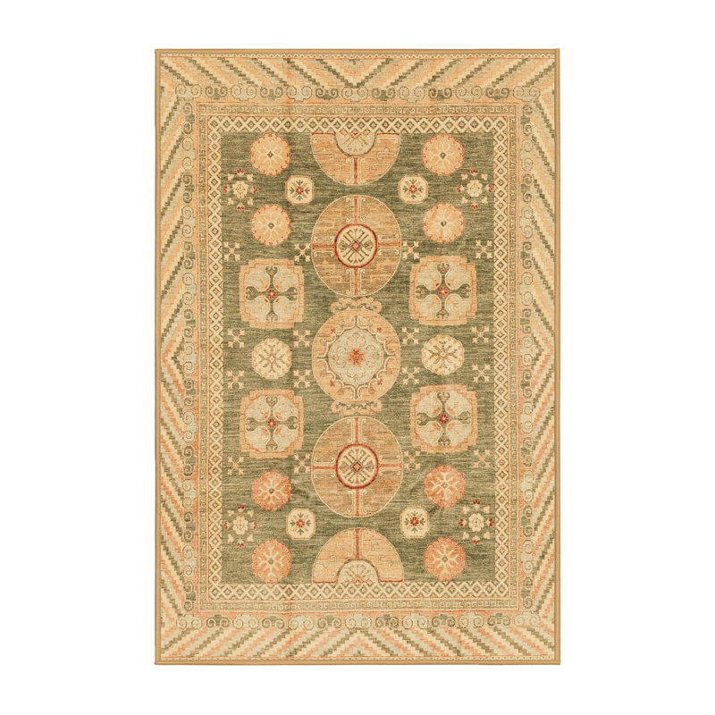Tapis abstrait moderne 3984, Rectangle 7 pi x 10 pi
