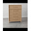 Solid Wood 101.6 cm W Chest of 5 Drawers