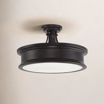 Rosanne 3-Light Semi Flush Mount