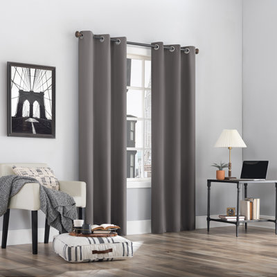 Thermal 100% Blackout Grommet Curtain Panel - Basics by Wayfair™