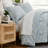 Down Alternative filling Oversized Reversible Comforter Set with matching shams-1408324755
