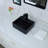 Davivy 13.2"x11.4" Wall Mounted Matte Black Ceramic Vessel Sink With Pop Up Drain & Installation Kit
