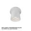 Downtown Round Dimmable LED Outdoor Flush Mount With Built In Color Temperature Switch from 3000K/3500K/4000K-1302363364-1302363365