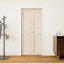  Porte pliante en bois de pin massif l 36 po x H 80 po avec trousse de quincaillerie d'installation