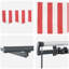 VidaXL 350cm D Retractable Patio Awning-126440764-126440761-126440759