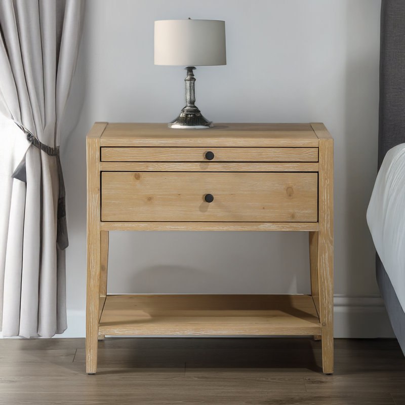 Sunveil 1-Drawer Nightstand - Natural