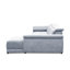Jafiya 4 Seater Velvet Sofa Bed-898216729-898216730