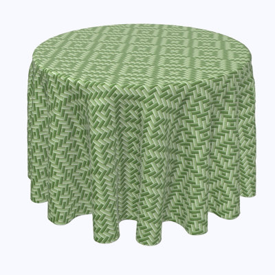 Viveiros Geometric Round Tablecloth