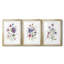 Variété de couleurs I - Impression personnalisée de qualité supérieure avec cadre mat - 3 pièces-802106304
