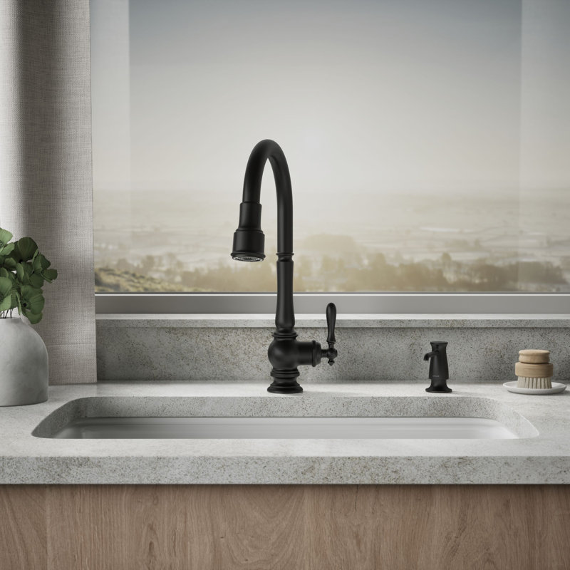 Soap/Lotion Dispenser, Matte Black