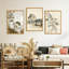 3 Piece Floater Frame Print Set on Canvas