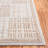 Briggett Abstract Hand Tufted Wool Cotton Geometric Rug in Sage/Taupe-16891444