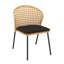 Maday Patio Dining Side Chair with Cushion-295285493-295285450