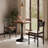 3-Piece Round Dining Table Set, Industrial Style Small Kitchen Table And Chairs For 2-1996500205