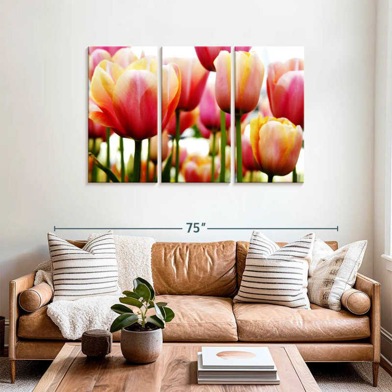 Harnek Fresh Tulips, 36" H x 57" W