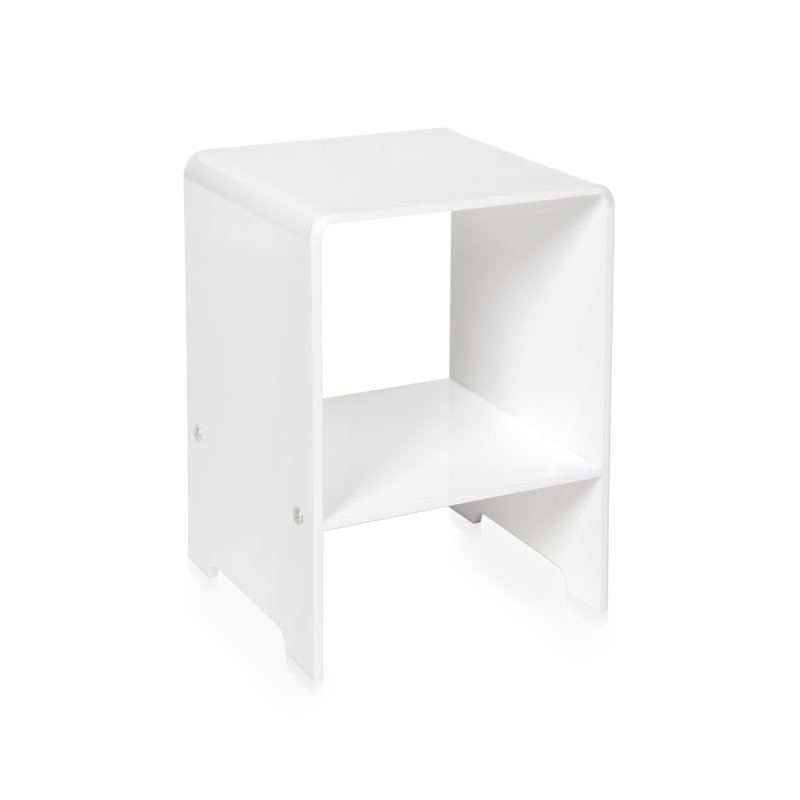 Biak Sled Coffee Table, White