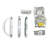Involute Interlock Patio Door Handle Set-87716099