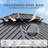 Permanent Hardtop Gazebo Aluminum Gazebo with Galvanized Steel Double Roof-123415950
