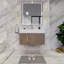 Ensemble de meuble-lavabo simple mural 35,5 po Glasgow-1997558821