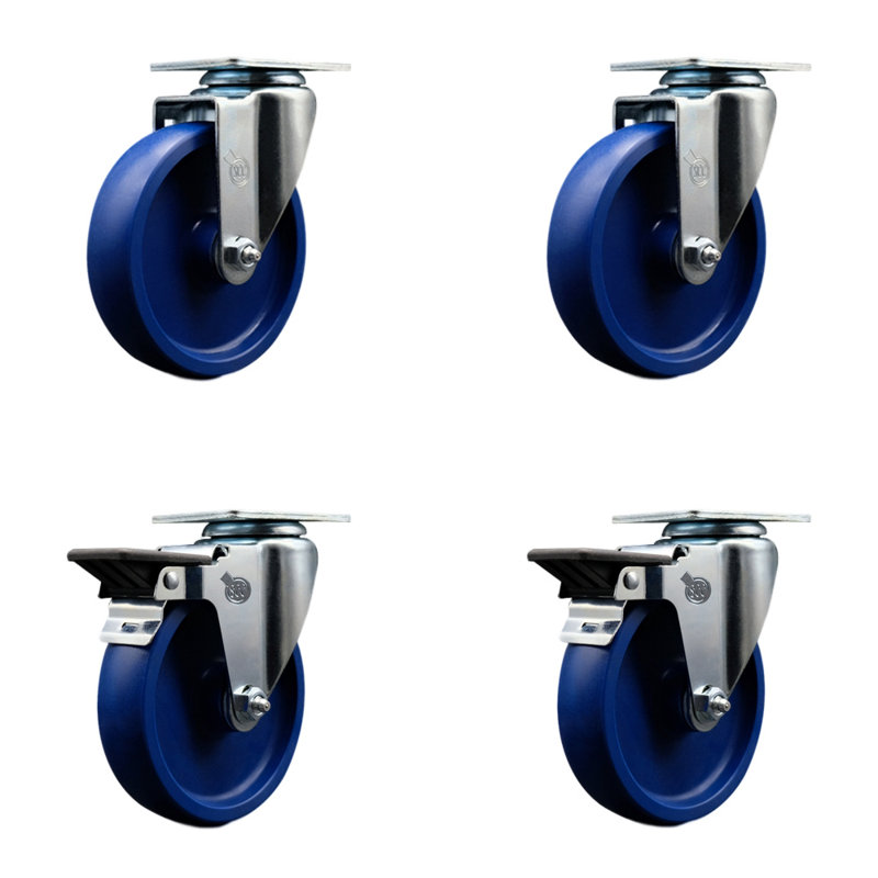 Solid Poly Swivel Caster