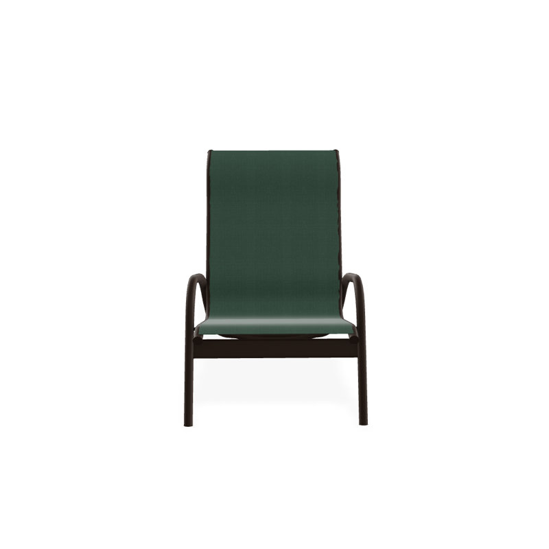 Gardenella Patio Chair, Forrest Green Velvet, Kona