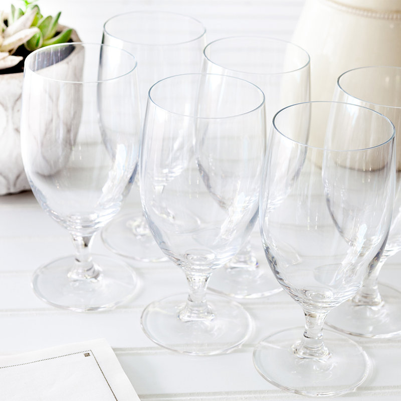 Tarcienne 14 oz. Crystal Goblet Set
