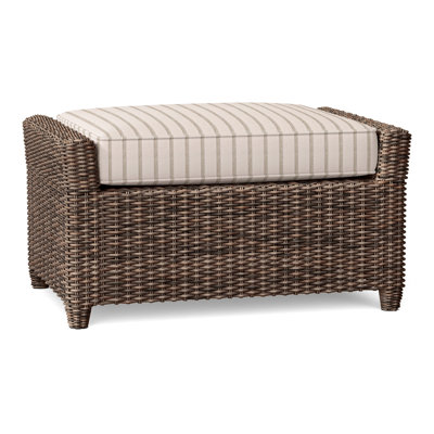 Sag Harbor Rectangle Outdoor Ottoman Patio Ottoman