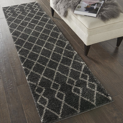 Tapis noir Nicola