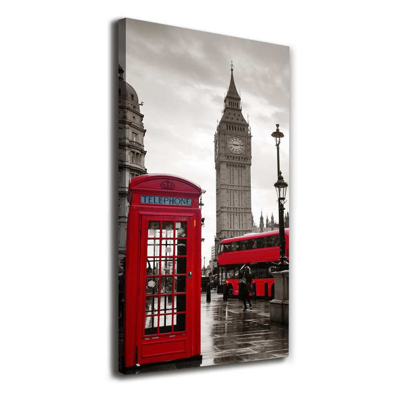Big Ben London - Wrapped Canvas Print