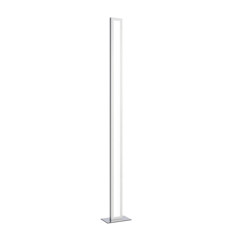 Frame LED Floor Lamp, Organic White