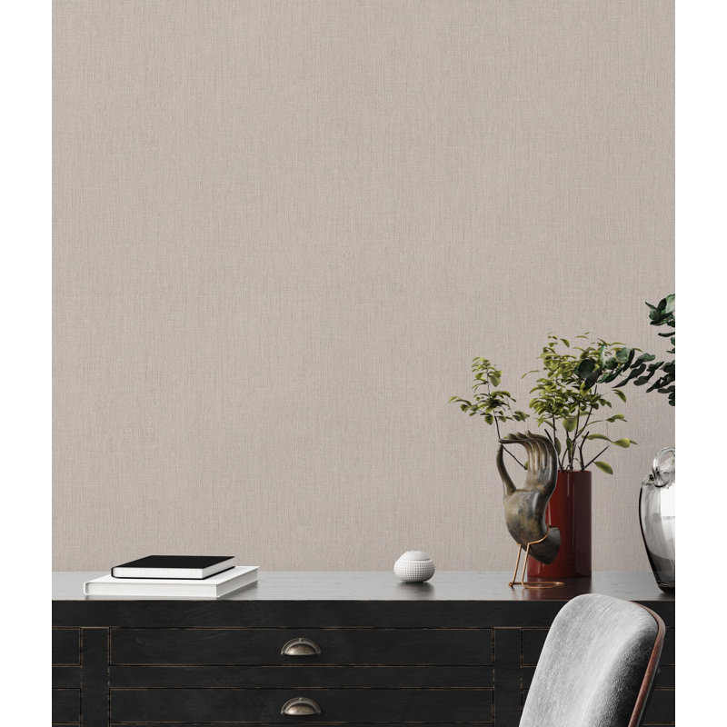 Rahnuma 10.05m x 53cm Matte Double Roll, Beige