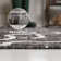 Numra Modern Coastal Organic Shapes Black/Cream Indoor/Outdoor Rug