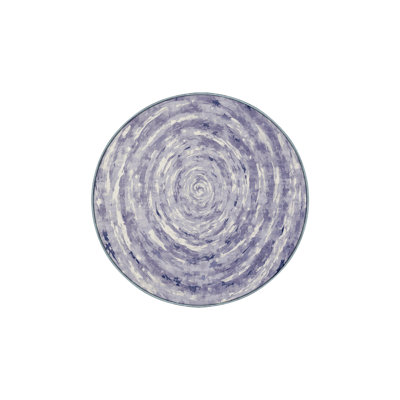 Machine Washable Blue Area Rug