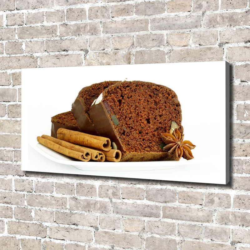 Gingerbread And Vanilla - Wrapped Canvas Print