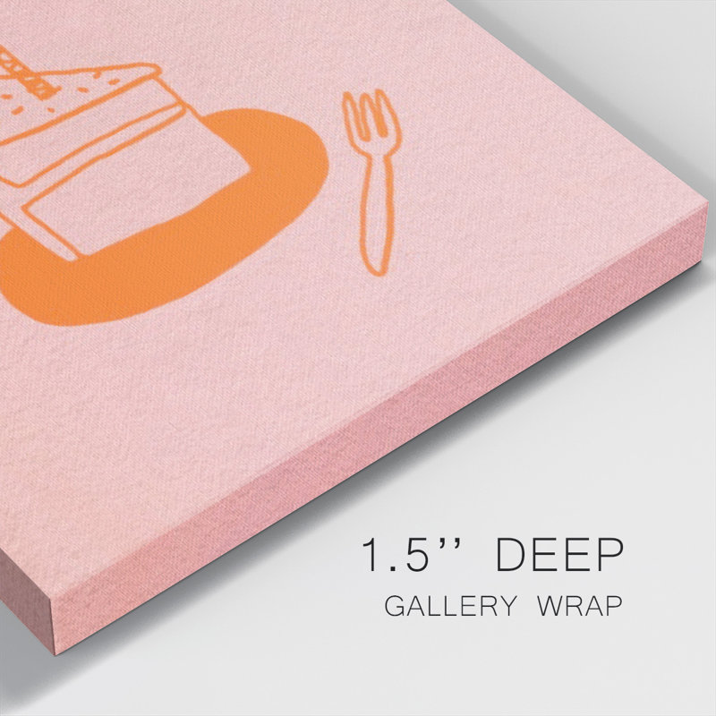 «Let Commander Dessert II», toile tendue avec châssis de qualité supérieure - prête à être accrochée