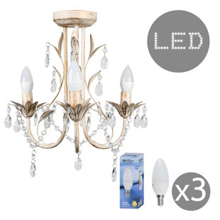 Odelia 3 - Light Candle Style Chandelier