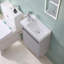 Meuble-lavabo simple mural 16 po-818617620